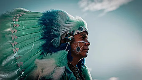Modern Native American folk costumes can be masterpieces