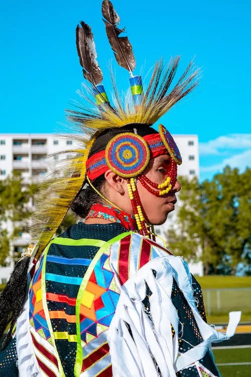 Modern Native American folk costumes can be masterpieces