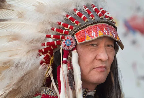 Modern Native American folk costumes can be masterpieces