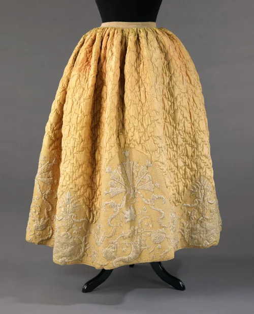 Loveliest 18th-century petticoats from Europe and America (photos)