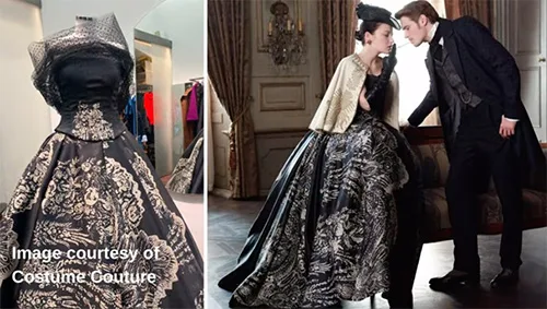 Show costumes in The Empress / Die Kaiserin series
