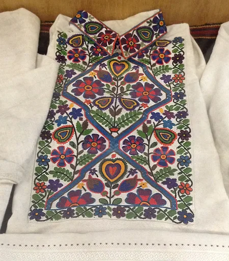 Ukrainian floral embroidery. There are so many ways to embroider a flower!