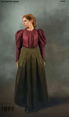 Show costumes in 1899 series