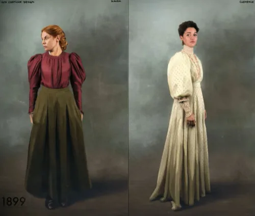 Show costumes in 1899 series