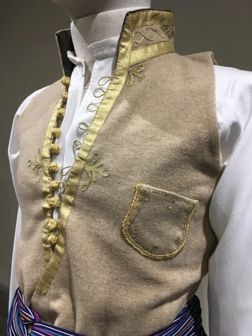 Crimean Tatar traditional male and female costumes