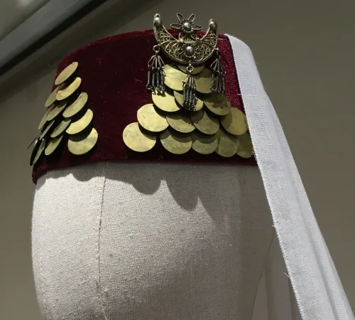 Crimean Tatar traditional male and female costumes