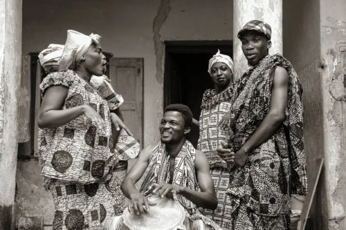 Beautiful Ghanaian traditional clothing