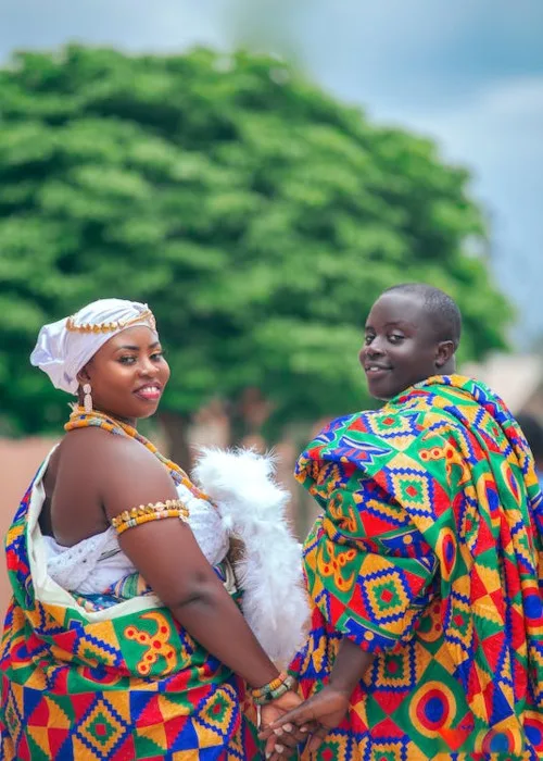 Beautiful Ghanaian traditional clothing