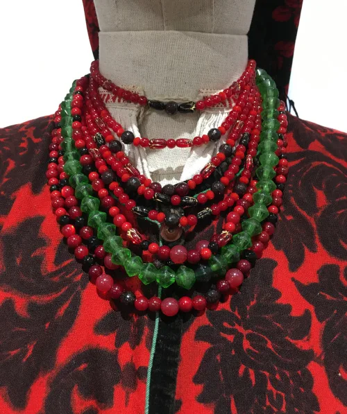 Antique Ukrainian necklace sets
