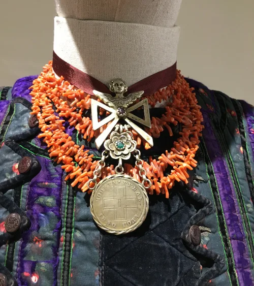 Antique Ukrainian necklace sets