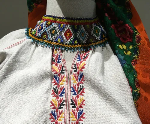 Antique Ukrainian necklace sets