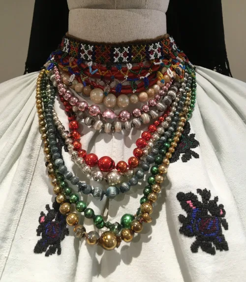 Antique Ukrainian necklace sets