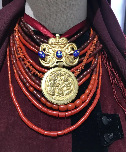Antique Ukrainian necklace sets