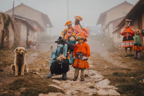 Funniest photos of Peruvian traditional clothing